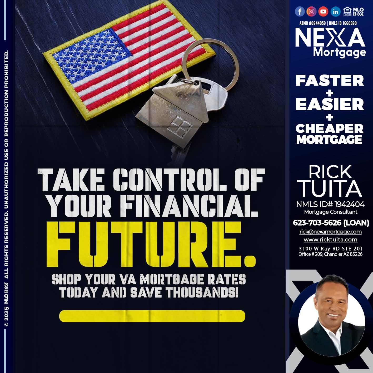 TAKE CONTROL - Rick Tuita - Mortgage & Real Estate Consultant