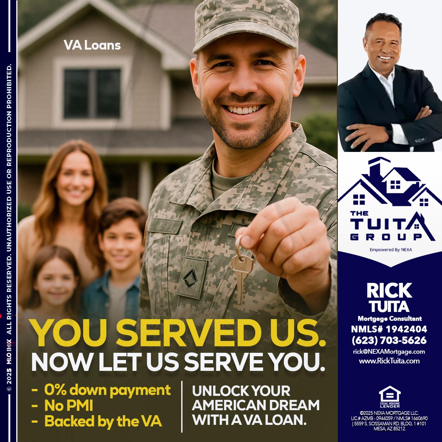 YOU DESERVED - Rick Tuita -Mortgage & Real Estate Consultant