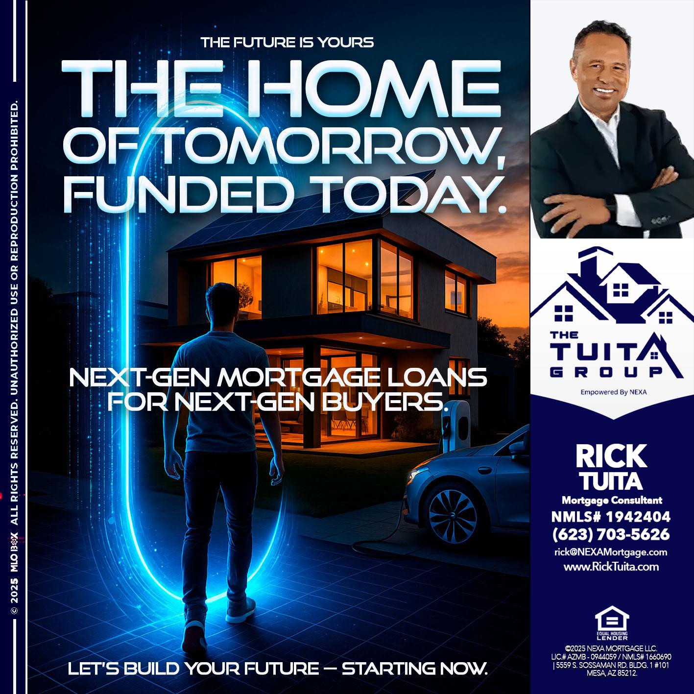 THE HOME - Rick Tuita -Mortgage & Real Estate Consultant