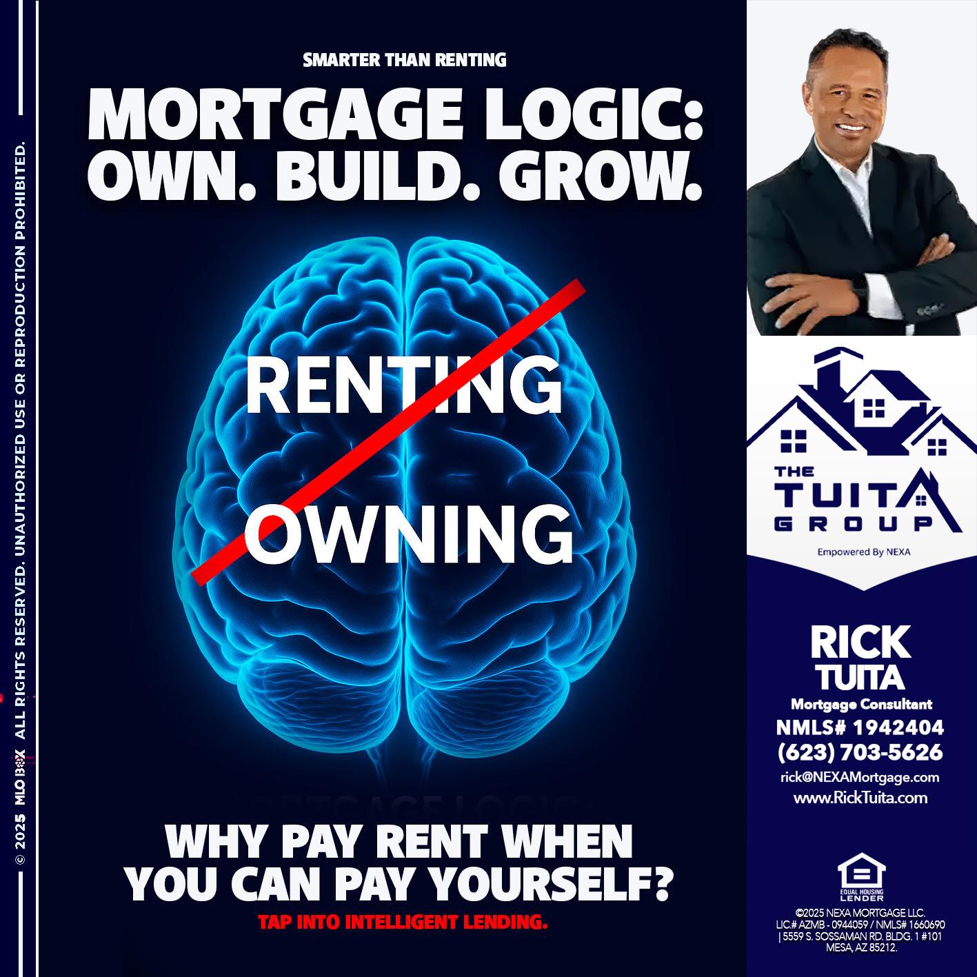 mortgage logic - Rick Tuita -Mortgage & Real Estate Consultant