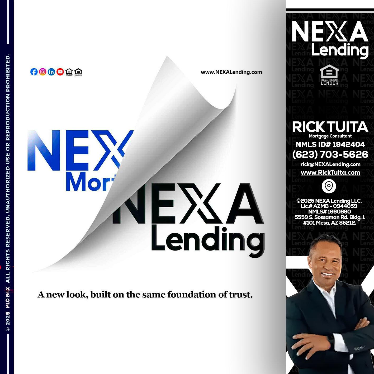NEXA LENDING - Rick Tuita -Mortgage & Real Estate Consultant